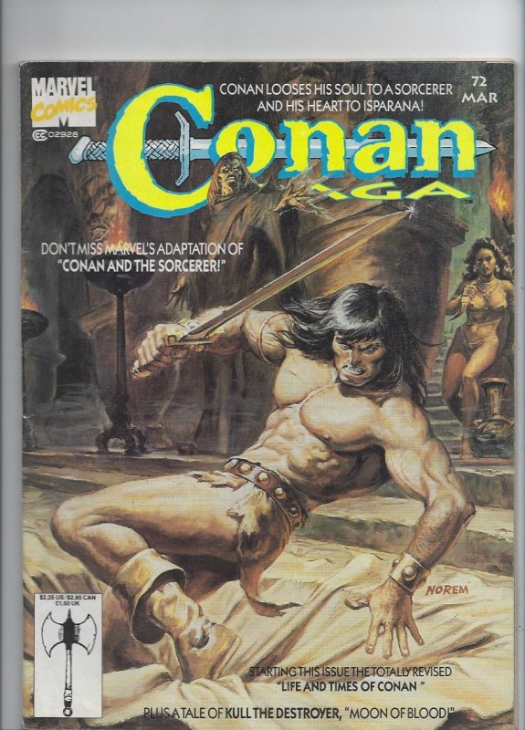 Conan Saga #72 (1993)