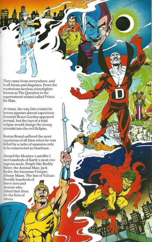 HISTORY OF THE DC UNIVERSE #1 & #2  (1987) 8.0 VF Marv Wolfman!  George Pérez!