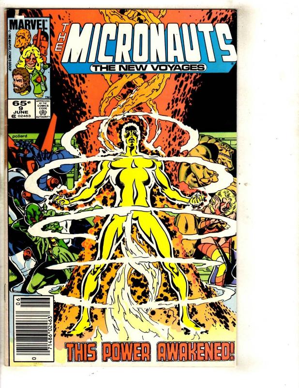 11 The Micronauts The New Voyages Marvel Comics #1 2 3 4 5 6 7 8 9 10 11 WS5