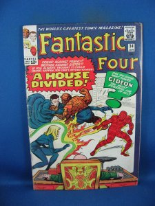 FANTASTIC FOUR 34  VG  1965