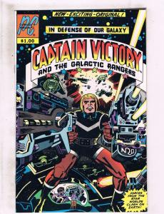 Lot Of 2 Captain Victory PC Comic Books # 1 2 Neal Adams Galactic Rangers HJ5