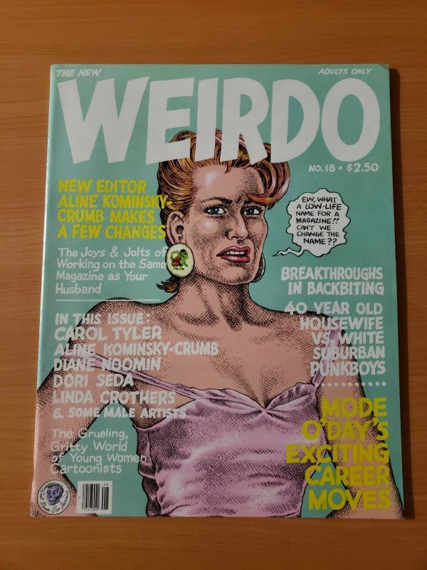 Weirdo #18 ~ VERY FINE - NEAR MINT NM ~ 1986 Last Gasp Underground R Crumb