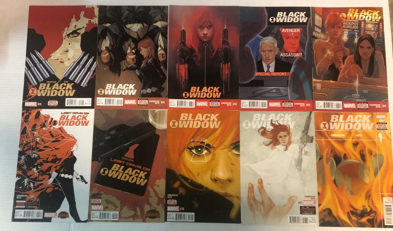 Black Widow (2014) # 1-20 (VF-NM) Complete Set | Nathan Edmondson ~ Phil Noto