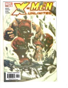 Lot Of 9 X-Men Unlimited Marvel Comic Books # 1 2 2 3 4 5 6 7 9 Wolverine MF12