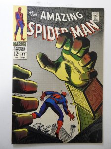 The Amazing Spider-Man #67 (1968) FN- Condition! moisture stain