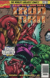 Iron Man (2nd Series) #12 (Newsstand) VF ; Marvel | Heroes Reborn