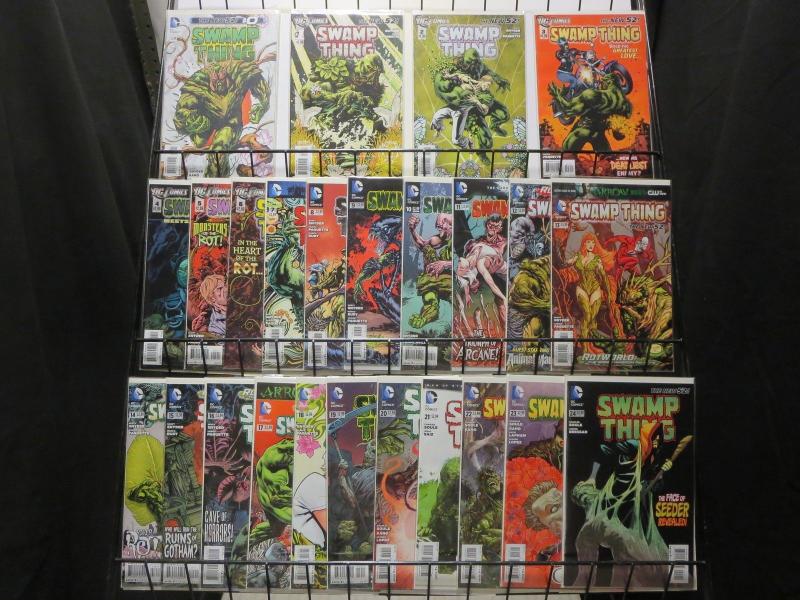 SWAMP THING (2011) 0-40,Ann1-3  the COMPLETE series!