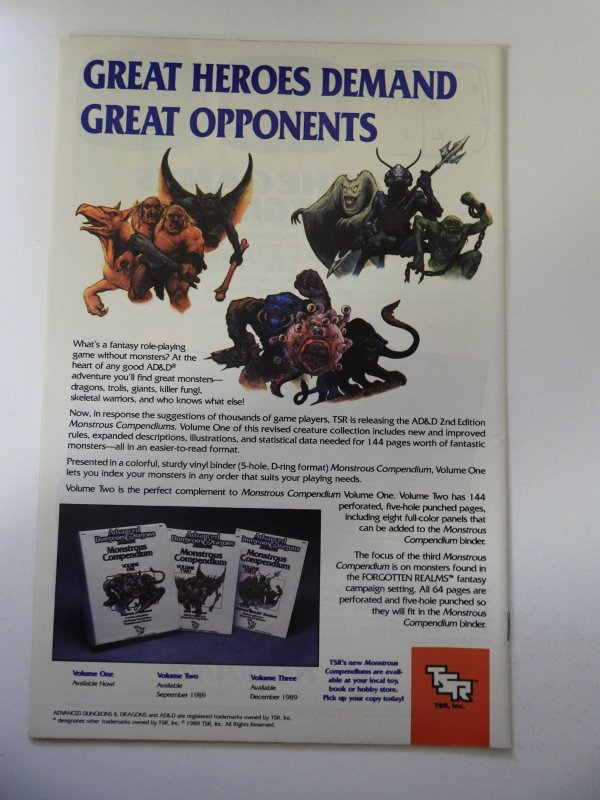 The Uncanny X-Men #252 (1989) VF Condition