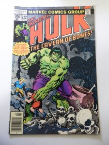 The Incredible Hulk #222 (1978) FN Condition