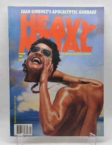 HEAVY METAL Illustrated Magazine Spring 1987 VOL 11 #1 Original NM+