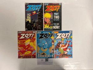 5 Zot! Eclipse Comic Books # 14 17 18 20 29 79 JS49