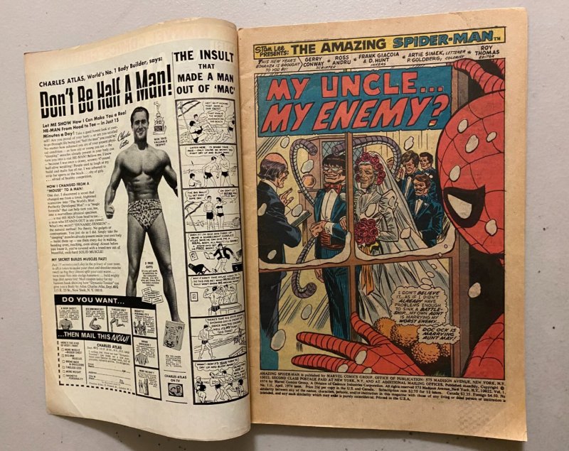 Amazing Spider-Man #131 Marvel 1st Series (4.0 VG) (1974)