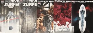 (2025) DEATH OF THE SILVER SURFER #1-5 COMPLETE SET! 1 2 3 4 5!