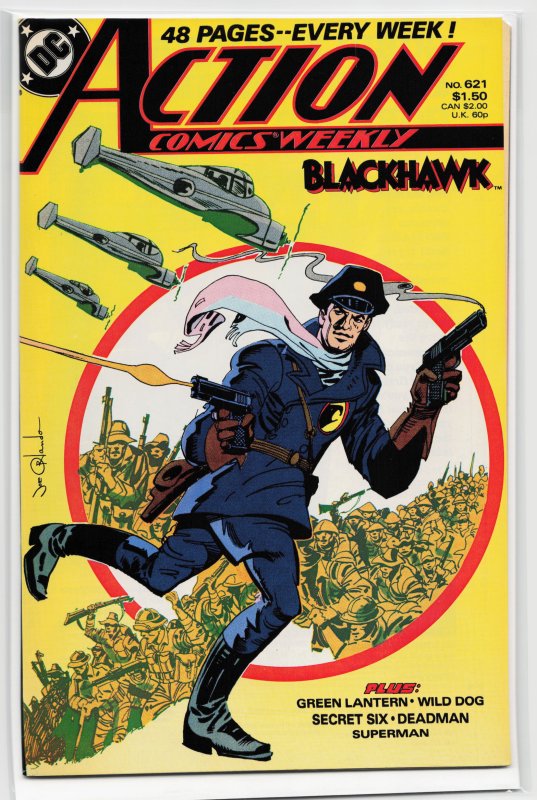 Action Comics Weekly #621 (1988) Blackhawk