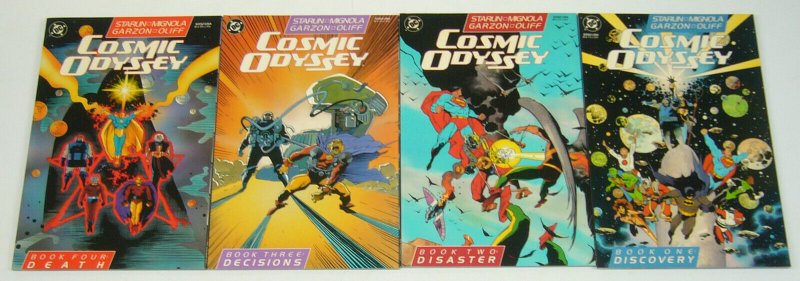 Cosmic Odyssey #1-4 VF/NM complete series jim starlin - mike mignola - darkseid