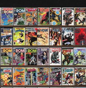 Huge Lot 150+ Comics with Rom, Captain America, Alpha Flight & More!