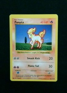 Ponyta - Base Set - 60/102 - Shadowless 1999