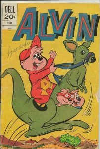 Alvin #8 ORIGINAL Vintage 1964 Dell Comics Alvin & The Chipmunks