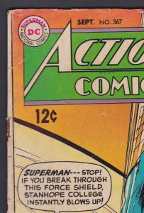 Action Comics #367 (Sep 1968) 2.0 GD DC Neal Adams Cover 