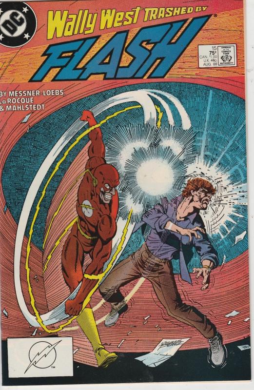 6 Flash DC Comic Books # 12 13 14 15 16 17 Vandal Savage Wally West Baron AH3