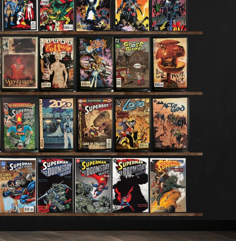 Huge Lot 140+ Comics with Adventures Of Superman & More!