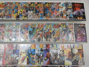 Huge Lot of 170+ Comics W/ Flash, Superman, Batman Avg. VF- Condition!