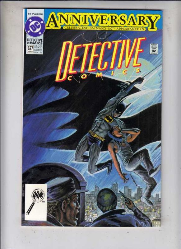Detective Comics #627 (Mar-91) NM- High-Grade Giant-Size Anniversary Key!