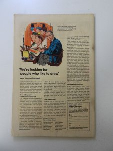 Captain Marvel #12 (1969) VG condition moisture damage, rusty staples