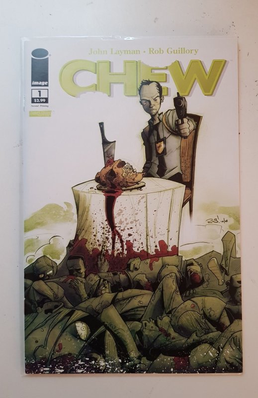 Chew #1 Second Print Cover (2009)