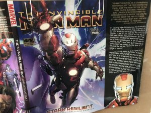 THE INVINCIBLE IRON MAN Stark Resilient Promo Dust Jacket Poster NEW/UNUSED