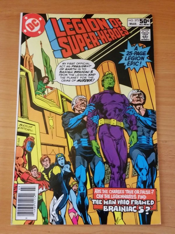 The Legion of Super-Heroes #273 ~ FINE - VERY FINE VF ~ 1981 DC COMICS 