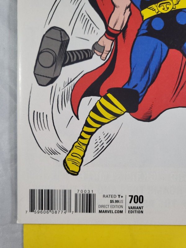 Mighty Thor #700 Jack Kirby 1965 T-Shirt 1:50 Variant 2017 Marvel Comics