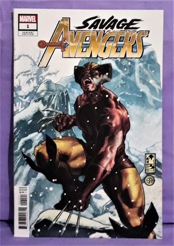 SAVAGE AVENGERS #1 Simone Bianchi Wolverine Incentive Variant (Marvel 2019)