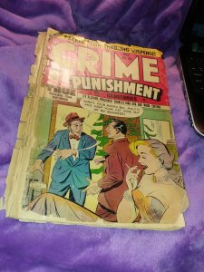 Crime and Punishment #64 November 1953 lev gleason golden age precode