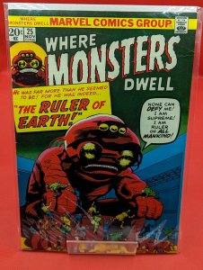 Where Monsters Dwell #25 (1973)