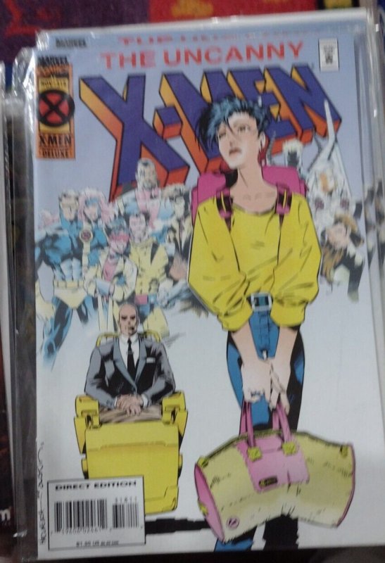UNCANNY X-MEN #318  1994 MARVEL  DELUXE EDITION JUBILEE LEAVES