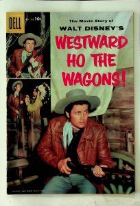 Four Color No. 738 - Walt Disney's Westward Ho The Wagons (1956, Dell)-Very Good