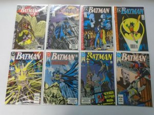 Batman comic lot 27 different from #401-449 avg 6.0 FN (1986-90)