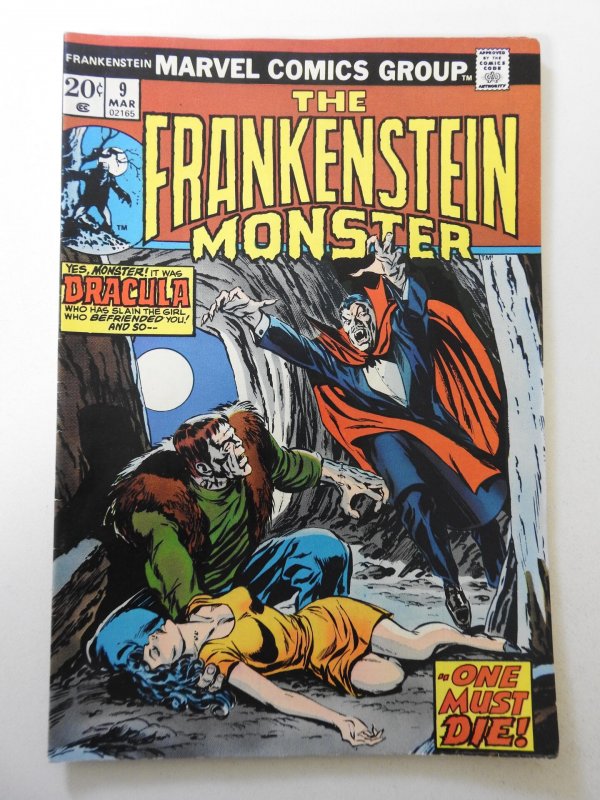 The Frankenstein Monster #9 (1974) FN/VF Condition! MVS intact!