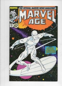 MARVEL AGE #52, VF, Silver Surfer, 1985 1987 more Marvel in store