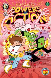 Powers in Action #3 FN ; Action Lab | Art Baltazar Aw Yeah Comics All Ages