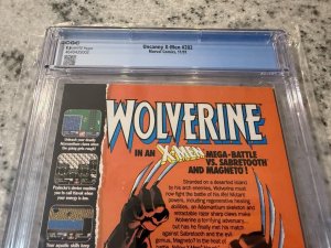 Uncanny X-Men # 282 CGC Graded 9.6 Marvel Comic Book 1st Bishop Appearance JH19