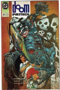 Doom Patrol #35 Grant Morrison 1st Flex Mentallo VF+