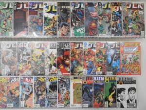 Huge Lot 140+ Comics W/ JLA, Batman, Robin, Avengers+ Avg VF- Condition!