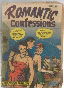 Romantic Confessions Vol. 1 #8 ORIGINAL Vintage 1949 Hillman Comics
