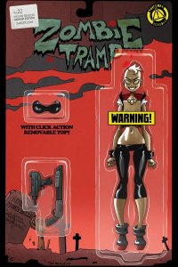 ZOMBIE TRAMP #22 COVER D MENDOZA ACTION FIGURE RISQUE VARIANT