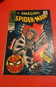 The Amazing Spider-Man #58 (1968)spider killer, bottom small spine split
