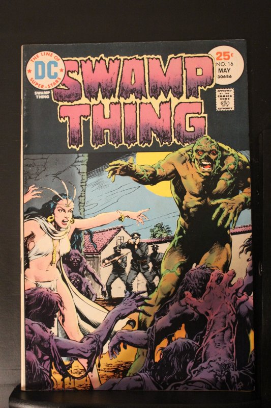 Swamp Thing #16 (1975) High-Grade NM- or better! Trible Princess! Richmond CERT!