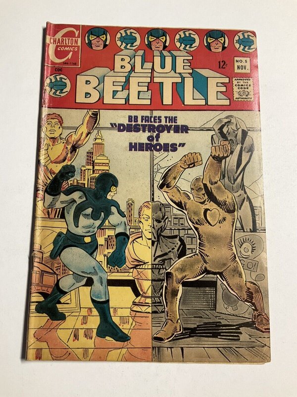 BLUE BEETLE 5 FN FINE 6.0 CHARLTON COMICS