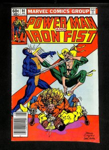 Power Man and Iron Fist #84 Early Sabretooth!